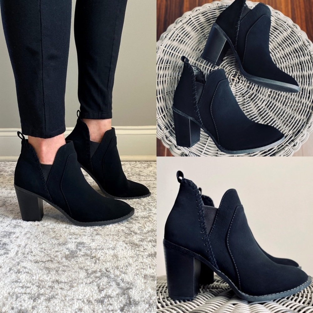 NIB - black ankle bootie - Picture 1 of 6
